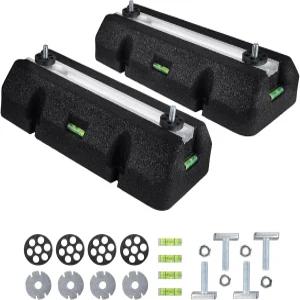 WISSCOOL 바닥 장착 베이스 키트 미니 분할 에어컨 시스템 AC 콘덴서 히트 펌프 시스템용 고강도 패드