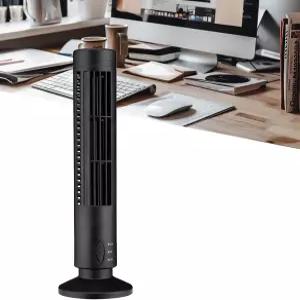 침실용 제틸링 타워 선풍기 바닥 2풍속 및 모드 스탠딩 침실 거실 홈 오피스용 미니 USB 블레이드리스