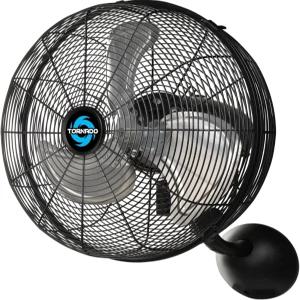 토네이도 16인치 프로페셔널 고속 진동 벽걸이 선풍기 - 산업 상업 및 주거 공간에 이상적임 3단 설정 2850