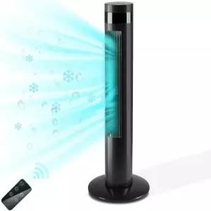 남극 스타 타워 선풍기 휴대용 전기 진동 조용한 냉각 리모컨 스탠드 무검 바닥 3단 바람 모드 타이머 침실