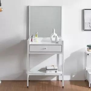 숙소 기숙사 튼튼 철제 거울 서랍 화장대 침실 엄마집 여대생 신혼집