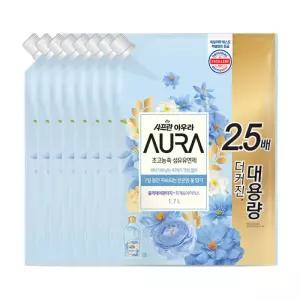 아우라 섬유유연제 홀리데이 1.7L x8