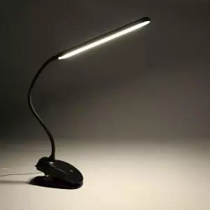 미니 집게 스탠드 USB 조명 플리커프리 독서등