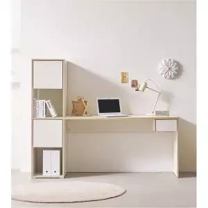 메이샤 책상 수납 리젠우드H 컴퓨터 (착불) H형 1800