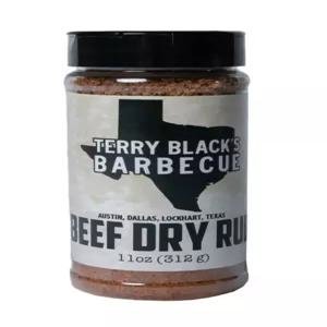 테리 블랙의 바비큐 소고기 드라이 루브