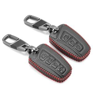 현대 산타페 그랜드  IX45 EQUUS AZERA Grandeur HG 세단 Genesis G80 용 새 가죽 원격 키 케이스 커버