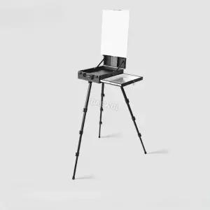 야외 이젤 접이식 수채화 그림 미술 스탠드 휴대용 삼각대