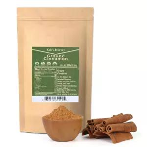 카의 여정 갈은 시나몬 파우더 2파운드 프리미엄 등급 텐 프리 비-GMO 벌크 커피 차 베이킹 요리에 좋은