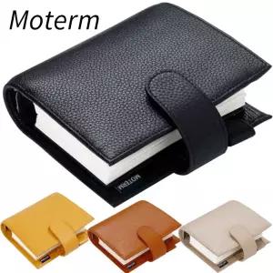 모텀 럭스 A7 링 노트 6공 다이어리 MOTERM 커버 바인더