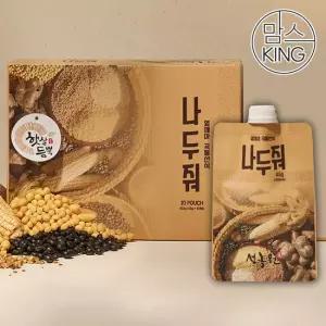 [맘스킹] 선농원 열매마 곡물선식 나두줘 파우치선식 45gX20개