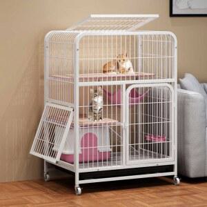 조립식 고양이하우스 울타리 고보켓 고양이장 철장 펜스 케이지 실내 대형 고양이 철제