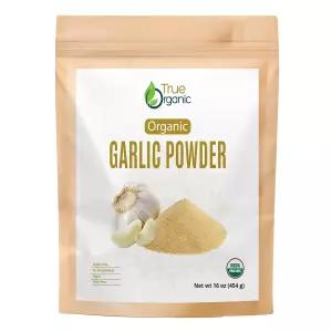 진정한 마늘 가루 1파운드 인증된 USDA 인증 감칠맛 나는 요리에 완벽한 가루.