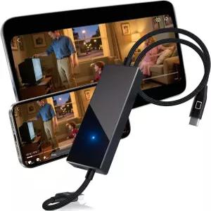 비디오 제어 기능이 있는 무선 카플레이 어댑터 자동차 터치스크린을 통한 미러 및 스와이프 양방향 미러링