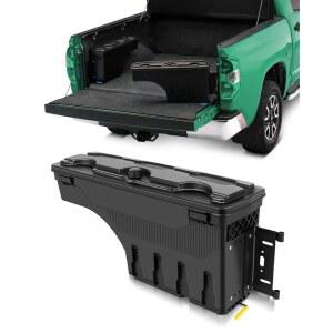SCITOO 트럭 침대 보관 도구 180 회전 상자, 지프 글래디에이터 2020-2021 우측 방수 블랙에 적합