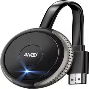 AIMIBO 4K 무선 디스플레이 어댑터 - 실제 플러그 앤 플레이 iOS Android Windows MacOS Phone 태블릿