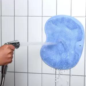 발씻기 실리콘 풋브러쉬 발세척매트 블루