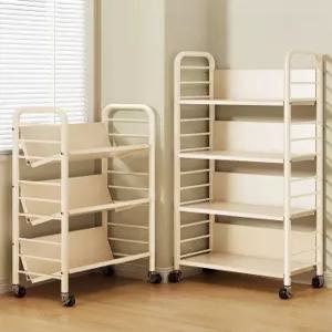 이동식 책장 다용도 편리한 수납장 책꽂이 선반 틈새