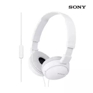 소니 MDR-ZX110AP 스테레오 유선 헤드폰 화이트