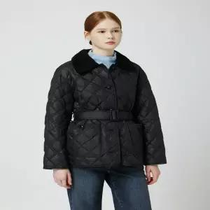 [CC콜렉트] 코듀로이 배색 라이트 구스 다운 C254PSG803 2색상