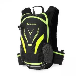 [콩심팥심]포켓 확장형 자전거 배낭 물통 수납 경량 러닝 백팩 10L