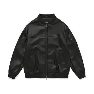 커버낫 비건 레더 MA-1 점퍼 블랙 CO2301JK30BK 869137