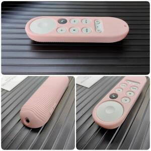 실리콘 케이스 2020 구글 크롬캐스트 4k 스노우 원격 보호 커버 쉘 미끄럼 방지 스마트 TV 리모컨용