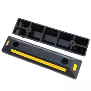 [골드스마일]안전 주차용 카 스토퍼 고무 주차방지턱 블럭 보급형