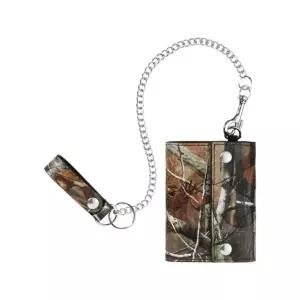 [정품] 슈프림 Supreme Leather Chain Wallet Realtree AP Camo - 25FW 레더 체인 월렛 리얼트리 카모 8951