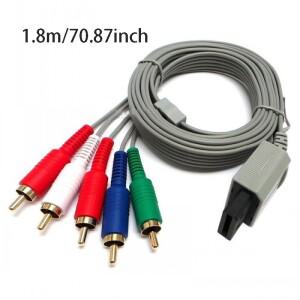 Wii 오디오 비디오 AV 신호 전송호환  RCA 케이블  WII U 콘솔호환  와이어 HDTV