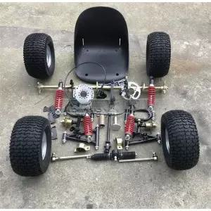 고카트 조립 키트 전동 전동휠세트 카트 차량 바퀴 풀세트 자동차 프레임 미포함 성인용