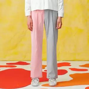 레이트 체크아웃 (U) 도비 코드 트라우저 멀티 DOBBY CORD TROUSERS MULTICOLOUR