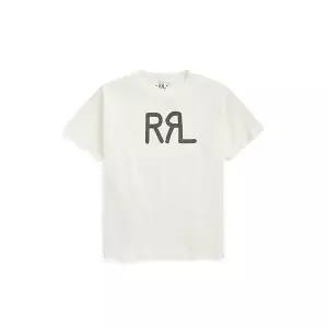 DOUBLE RL 브랜드관 RRL 로고 저지 티셔츠 MNRRTSH1N820124100 1181762