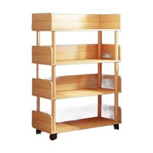 책꽂이 바퀴형 선반 책장 북웨건 다단 도서 책상 수납 서점 철제 웨건 가구 도서관