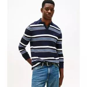 타미힐피거 TOMMY HILFIGER 스트럭처 폴로셔츠 (T12F7TKT110MT10A4) T12F7TKT110MT10A4 404298