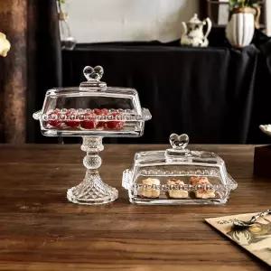 푸드커버 돔 손잡이 스탠드 사각 뚜껑 하트