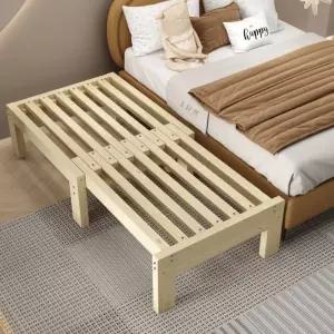 확장형 침대 다기능 길이조절 슬라이딩 낮은 접이