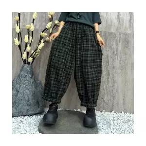 팬츠 여사친 가을 청바지 프린트 트렌드 패션 체크 빅 대디 배기핏 1PICK3