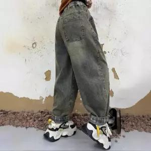 여사친 가을 청바지 트렌드 빅사이즈 밴딩 배기바지 배기핏 찢어진 1PICK3