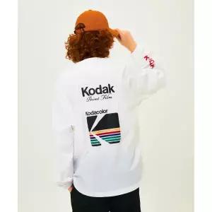 코닥 KODAK 레인보우 우븐 긴팔 피스테 WHITE K5323EWT15WHT 156274