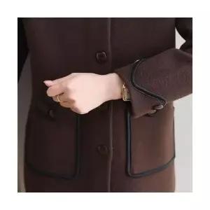 여사친 모직 니트 하프 롱 동계 가을 아우터 카디건 코트 봄가을옷 CH3