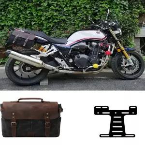 오토바이 사이드백 바이크 클래식 백팩 새들백