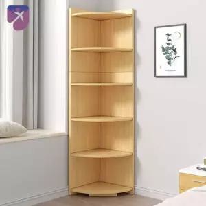 신발 틈새선반 코너선반장 모서리 벽선반 원목