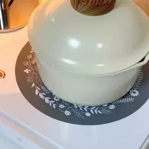 냄비받침대 미끄럼 방지 스크래치 커버 인덕션 가열판 보호 패드