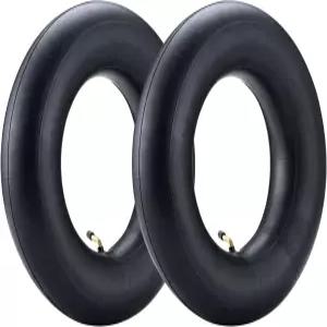 (2팩) TR-87 벤트 밸브 스템이 장착된 패스트버트 4.80-8/4.00-8 헤비 듀티 내부 튜브 - 휠바로우 유틸리티