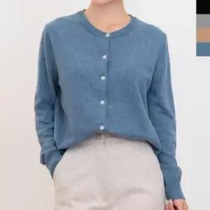 봄가을가디건 PKT 1005 여자솔로울가디건 롱 브이넥니트 가디건 베