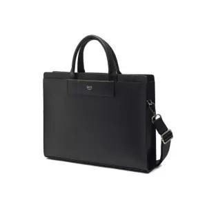 [백화점 정품] 25FW 닥스 ACC 블랙 로고 장식 소가죽 서류가방 DBBA5E333 391332