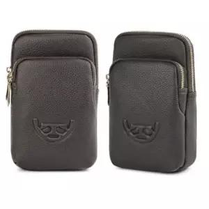 캐주얼 작은 데일리 휴대폰 핸드백 그레이 가방