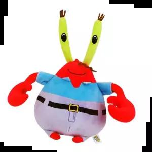 봉제인형 네모바지 스폰지밥 집게사장 인형 35cm