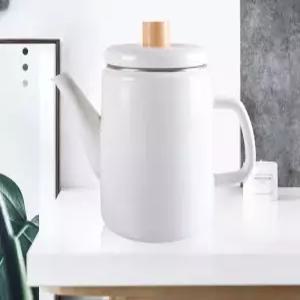 주전자 디자인 샘플 화이트 뚜껑