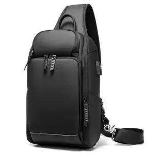 메신저백 슬링백 여행 숄더백 직장인 수납 크로스백 블랙